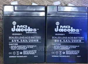Mg Jacobs 6V 4.5ah 20HR Battery