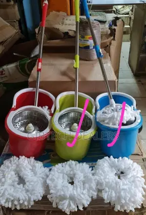 Metallic Spin Mop