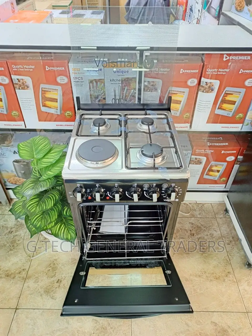 Volsmart Auto Ignition 3+1 50*60 Oven Cooker