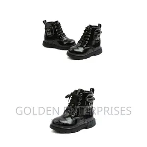 Kid's Wetlook Stylish Boots 21-30