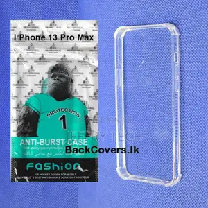 iPhone 13 Pro Max ANTI-BURST Case / High Quality Transparent