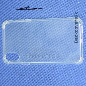 iPhone X / X Max Transparent Back Cover