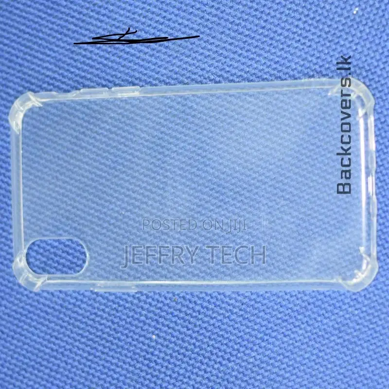 iPhone X / X Max Transparent Back Cover