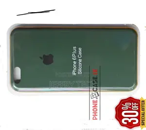 iPhone 6+ / 6 Plus Silicon Phone Case / Back Covers Green