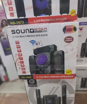 Sound Star Woofer Hd-1969 3.1ch Multimedia Speaker Available