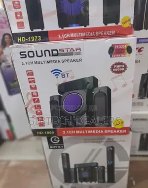 Quality Sound Star Woofer Hd-1969 3.1ch Multimedia Speakers