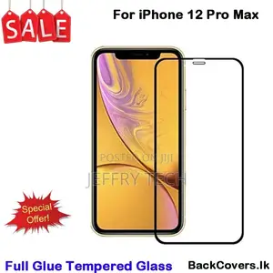 iPhone 12 Pro Max Tempered Glass / Screen Protector