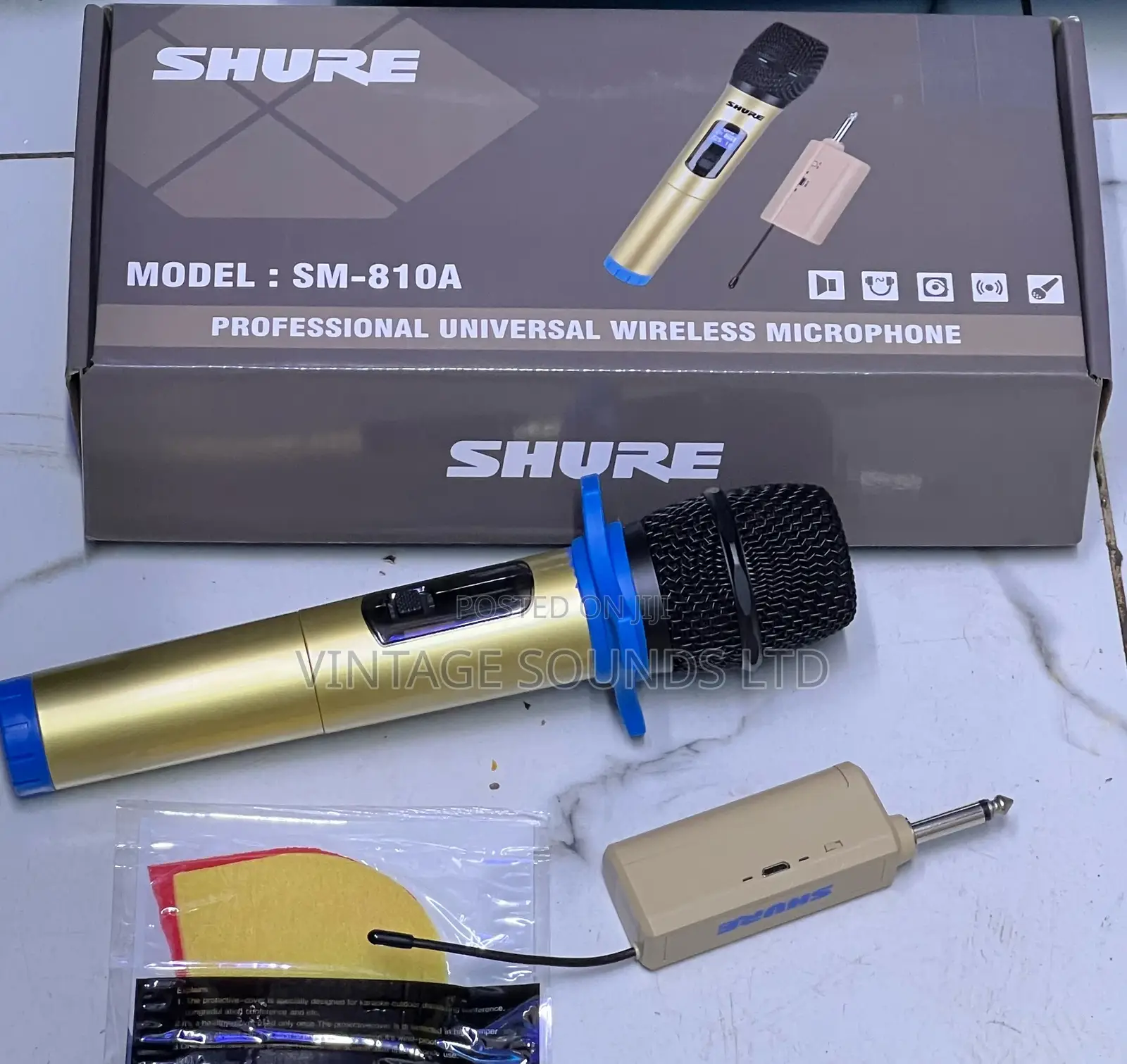 Shure Sm-810a Professional Wireless Microphone