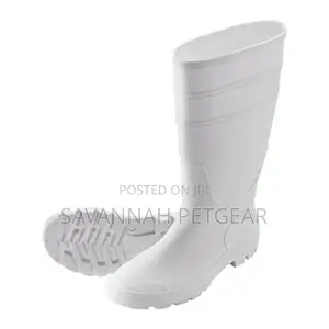 Heavy Duty Gumboots - White Color