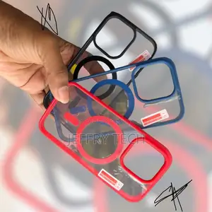iPhone 12 Pro Max Clear Case / Back Cover /Magsafe-Bla