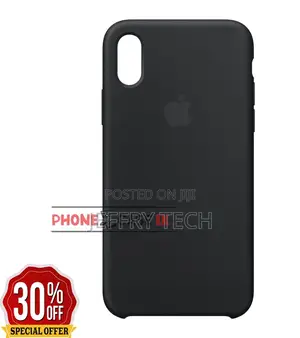 iPhone XR Silicon Phone Case / Back Covers /Phone Covers-Bla