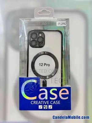 iPhone 12 Pro Creative Case / Back Cover / Phone Cover-Black