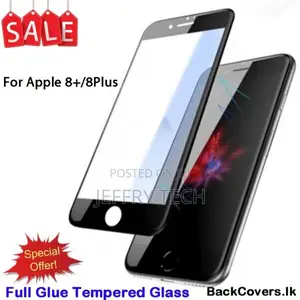 iPhone 7 Plus / 8 Plus Tempered Glass / Screen Protector – B