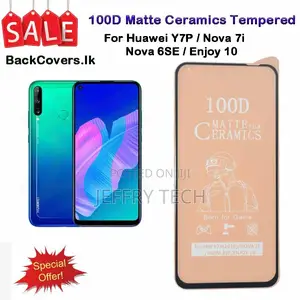 Huawei Y7P / Nova 7i / Nova 6SE / Enjoy 10 Matte Ceramics Te