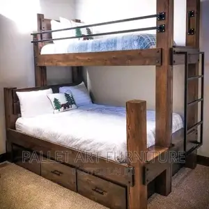 Double Deckor 5*6 by 3*1/2 Pallet Bed