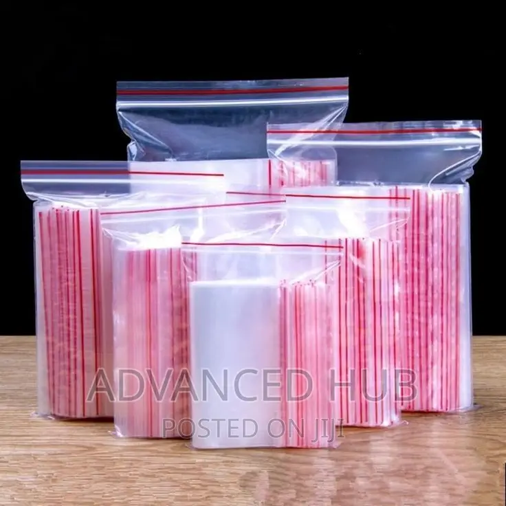 Transparent Reusable Multi-Purpose Ziplock Bags