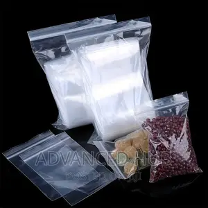 Transparent Reusable Multi-Purpose Ziplock Bags