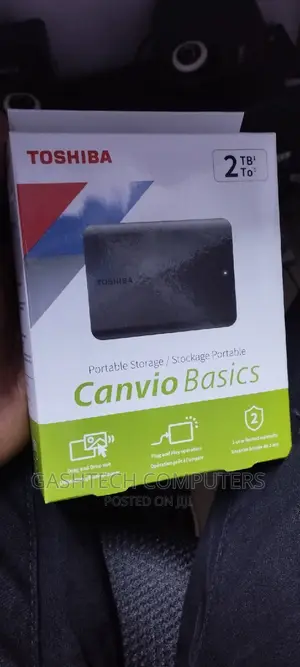 Toshiba 2tb Canvio Basics External Hard Drive