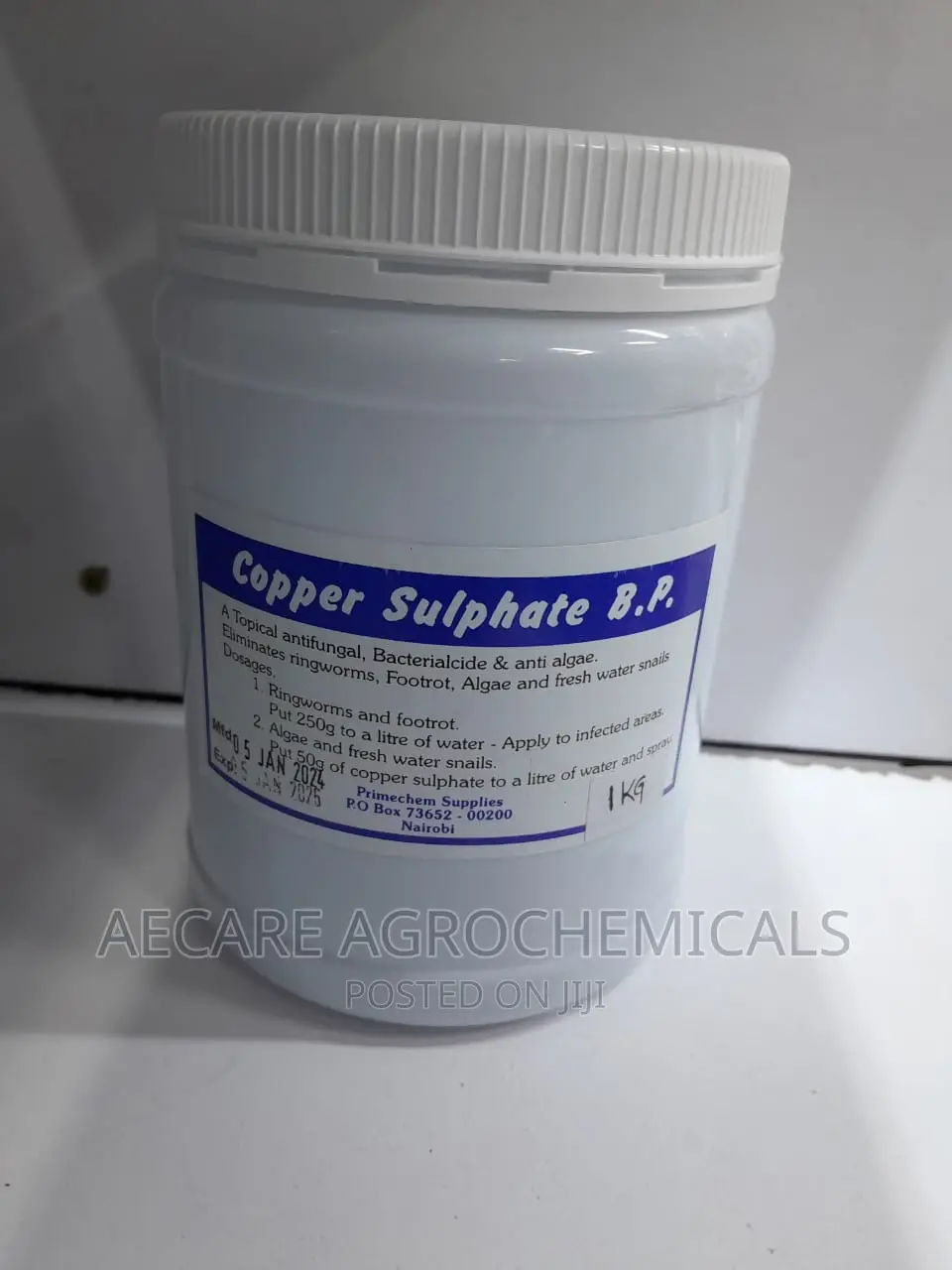 Snail Killer Copper Sulphate B.P 1kg