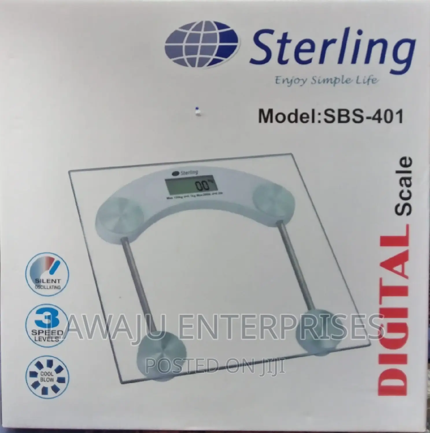 Sterling Bathroom Digital Weighing Scale