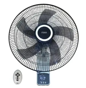 Mika 18 Inches Wall Fan With Remote Control 5 Blades