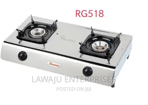 Rg518 Ramtons 2 Burner Gas Cooker