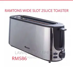RM 586 Ramtons Wide Slot Toaster