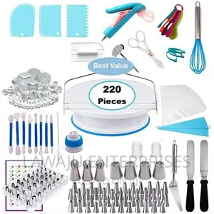Best Value 220 PCS Cake Decorating Kit