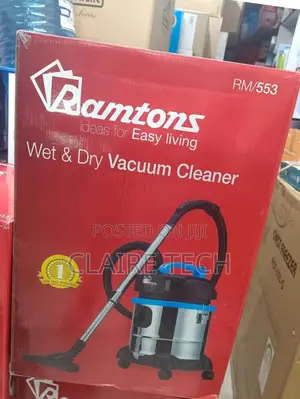Ramtons Wet and Dry Vacuum Cleaner 21 Litres.