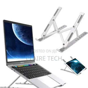 Portable Alluminium Laptop Holder/ Stand.