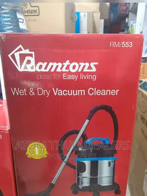 Ramtons Wet and Dry Vaccum Cleaner 21 Litresrm 553