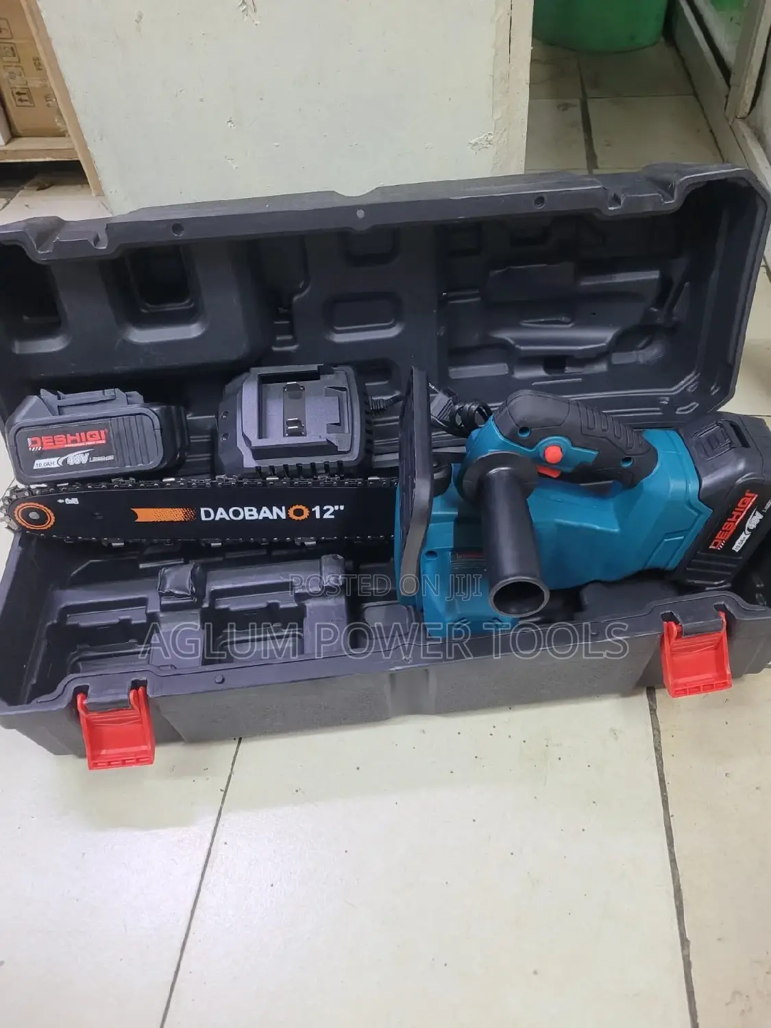 12" Inches Cordless Powersaw With Two Batteries