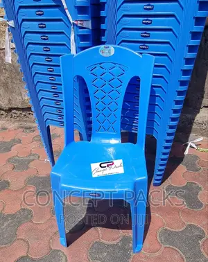 Kenpoly Blue Armless Event Chairs