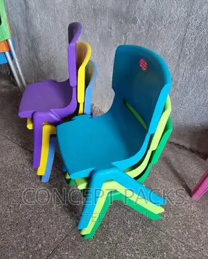 Kindergarten Child Friendly Plastic Chairs.