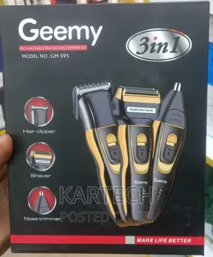 Geemy Shaver 3 in 1 (GM595)