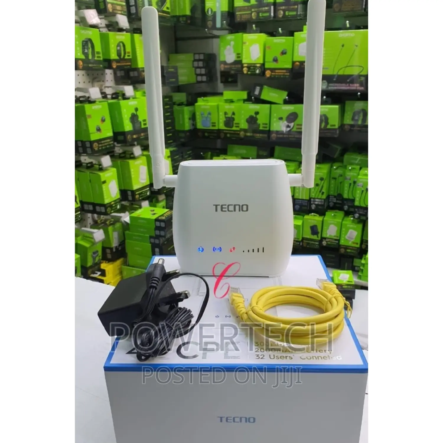 Tecno 4G Router With 300mbps,