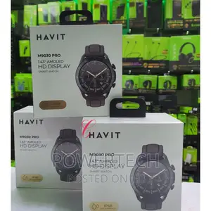M9030 Havit Amoled Display Smartwatch Ip67 Waterproof.