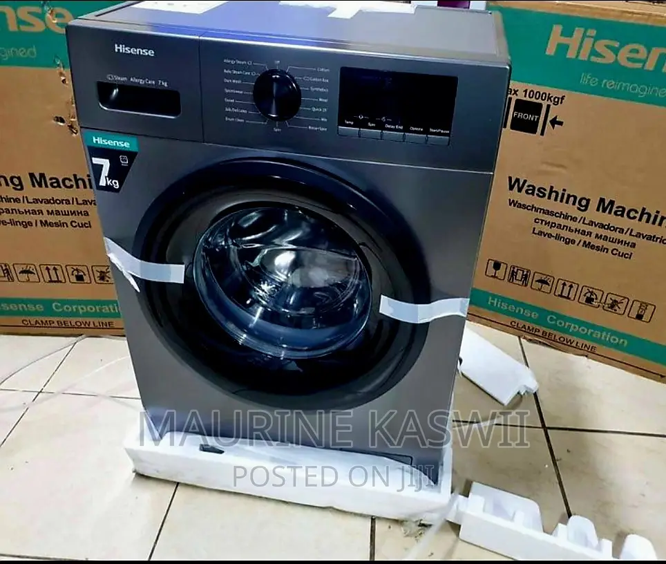 Hisense 7kg Front Load Washing Machine Wfqp7012evmt