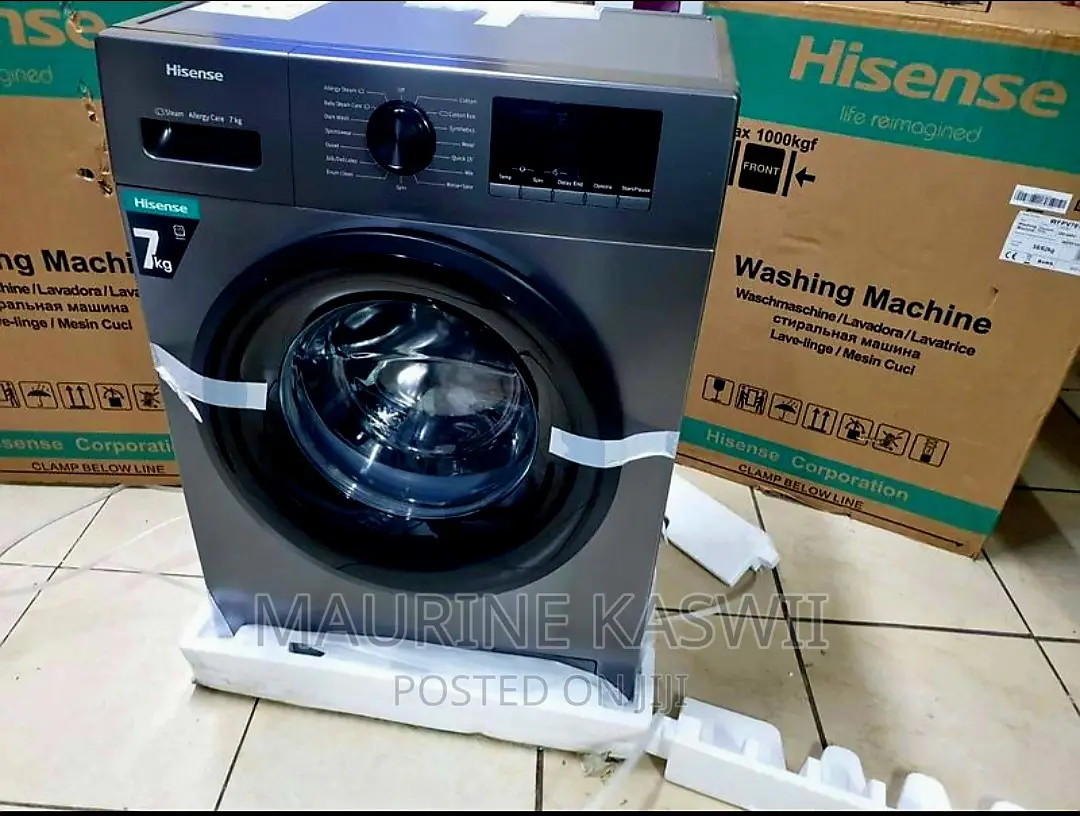 Hisense 7kg Front Load Washing Machine Wfqp7012evmt