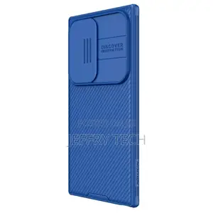 Nillkin - Samsung Galaxy S24 Ultra Camshield Case Blue