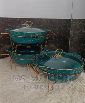 Ceramic Food Warmers/Serving Bowls* 3.5 L Each