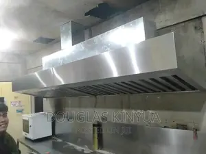 Stainless Steel Commercial Extractor Hood.