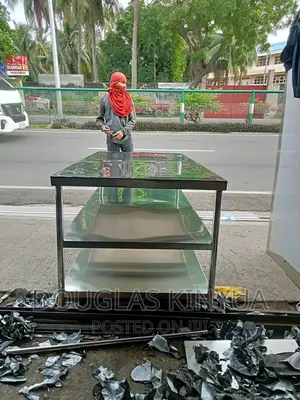 Working Table Stainless Steel Full Length.