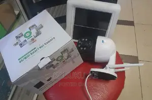 V380 Solar Battery Powered Outdoor Security Cameras H.265