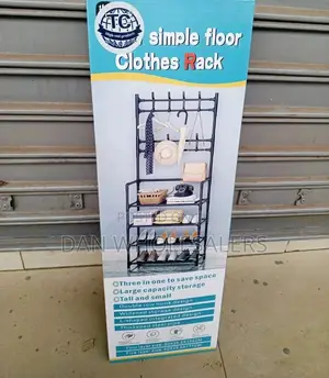 Tc 5 Tier Shoe Rack and Hangers