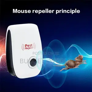 -Pest Reject Electronic Rodent and Insects Repeller Device