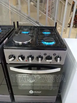 Eurochef Standing Cooker 3+1 Electric Oven 50x55cm