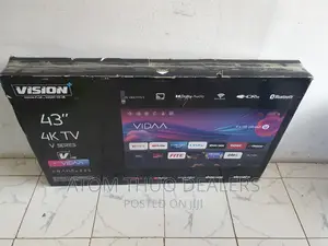 Vision Plus 43 Inches Uhd Frameless Smart Tv+ Bluetooth
