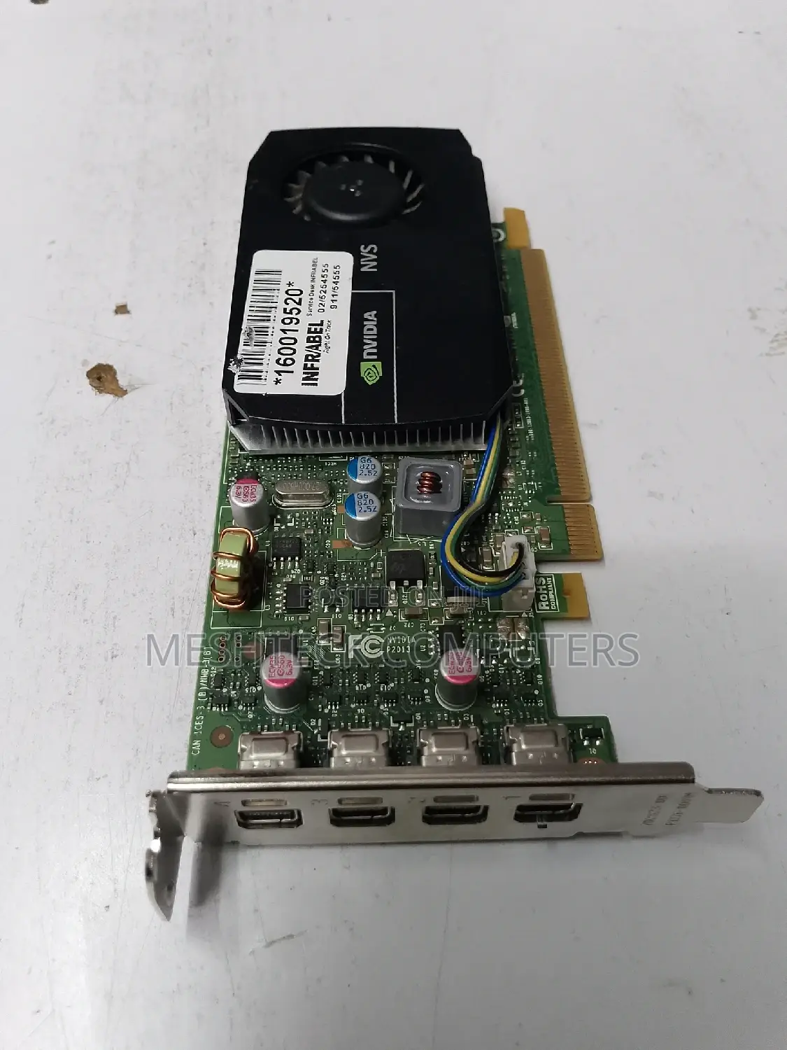NVS 510 Nvidia Quadro 2gb With Thunderbolts