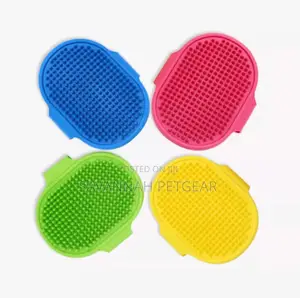 Adjustable Pet Palm Bath Comb Massage Bath Glove For Dog Cat